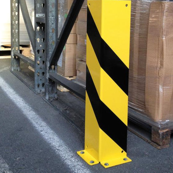Yellow/Black Heavy Duty Right Angle Column Corner Protectors