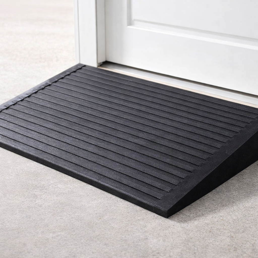Rubber Threshold Ramp – 12-100mm High – 1000kg Capacity – Wheelchair Access