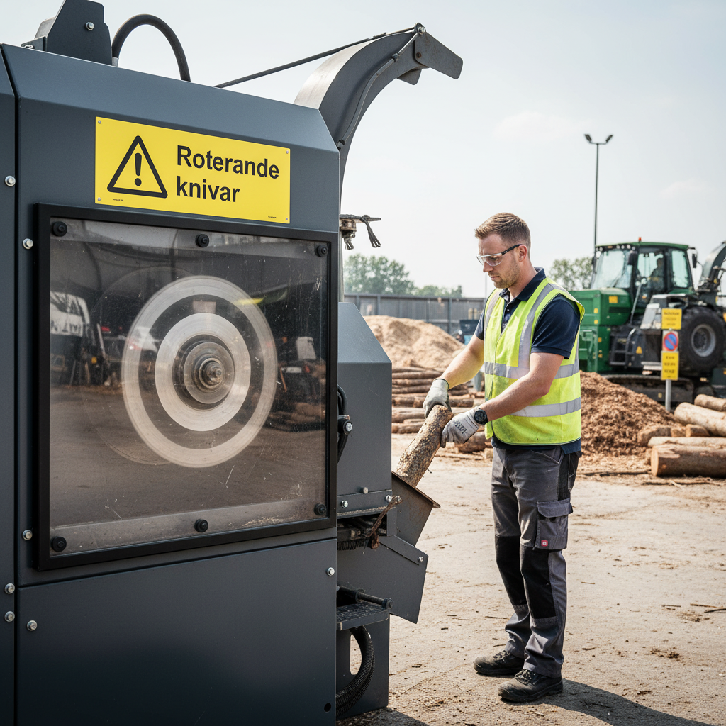 Premium Warning Sign for Rotating Blades - Self-Adhesive, Plastic, Magnet, and Aluminum Options Available