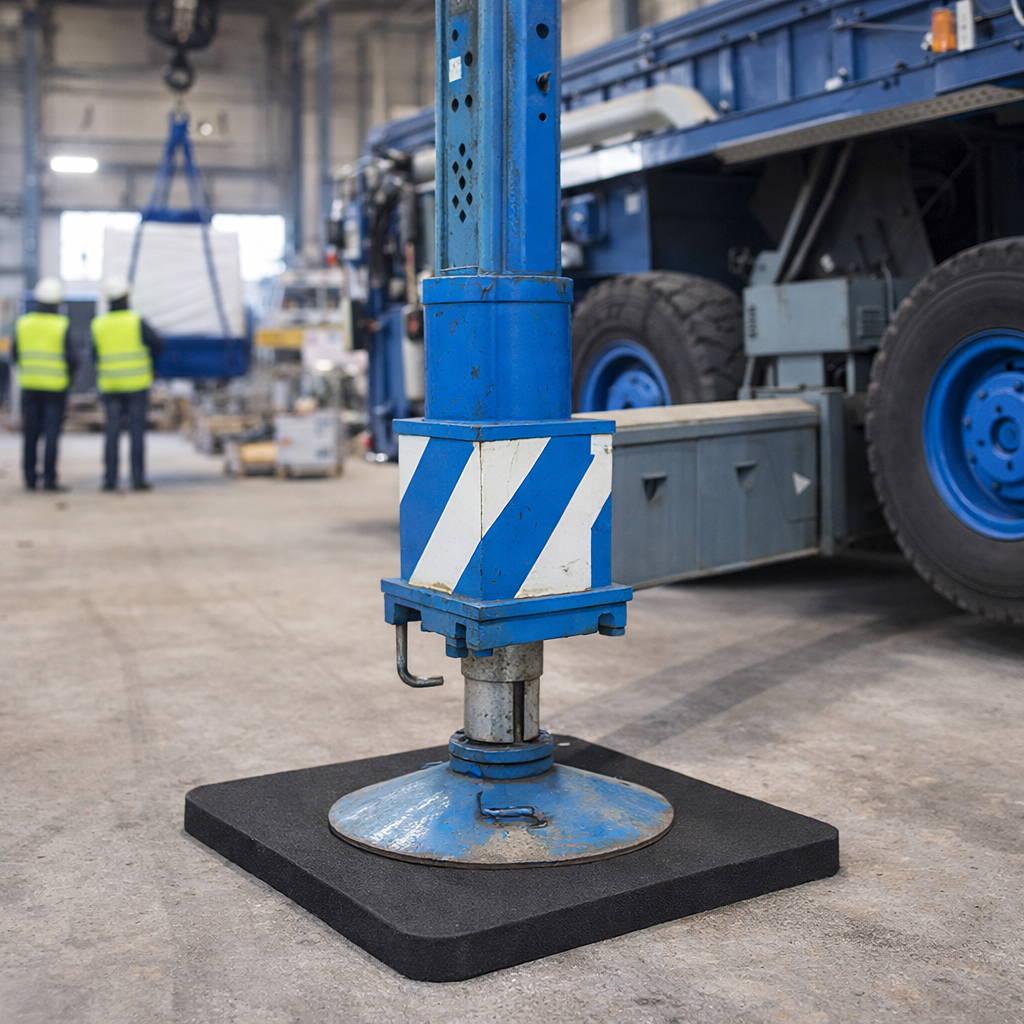 Outrigger Crane Pad – Heavy Duty – 100,000kg Capacity – Industrial Use