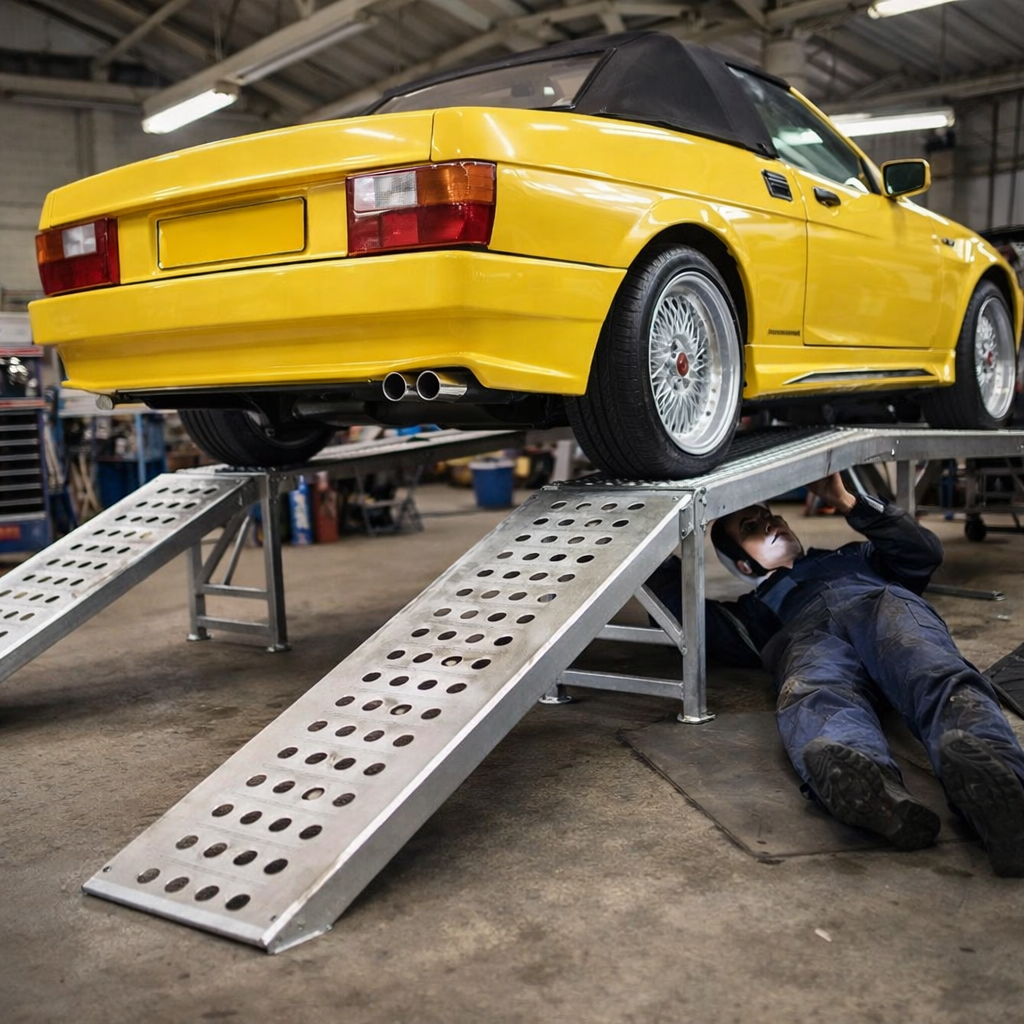 Car Ramps – 4000mm x 615mm – 1208kg Capacity – Vehicle Loading