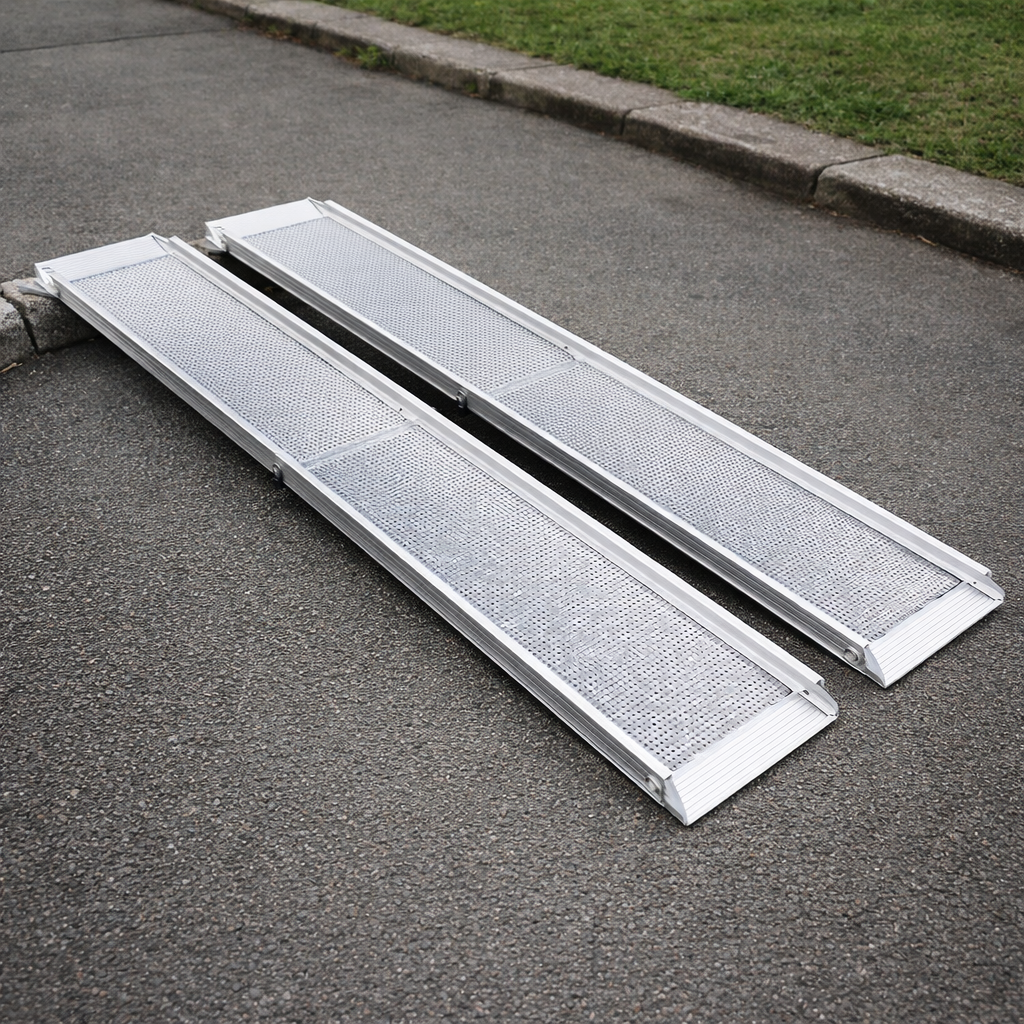 Folding Mobility Scooter Ramps – 1100mm-2000mm – Low Profile – Electric Wheelchair