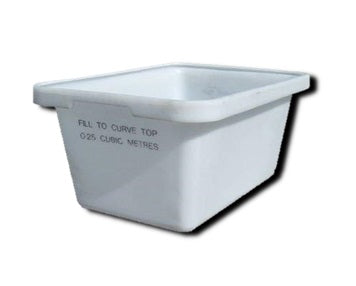 250L Heavy-Duty Mortar Tub – Forklift & Top Lift Compatible | Ideal for Mortar, Plaster & Site Waste