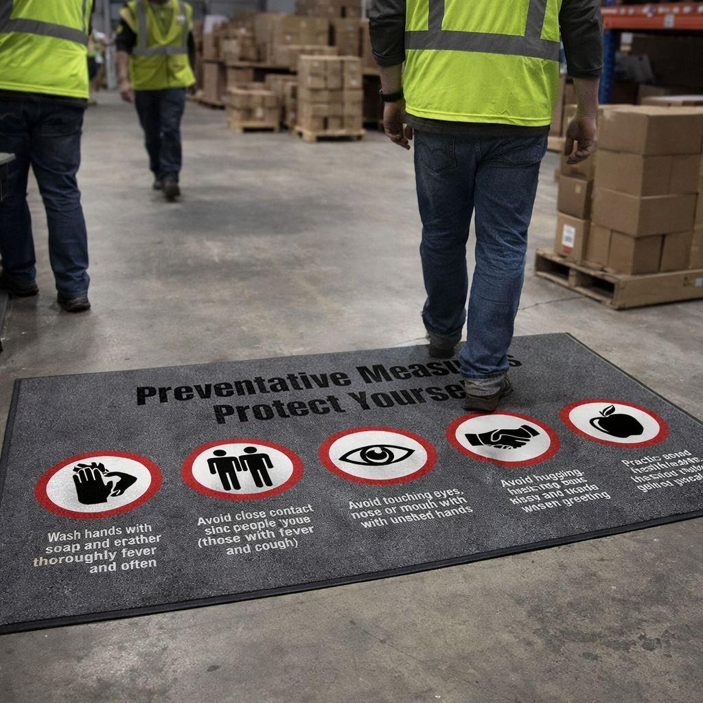 Safety Mats – Grey – Non-Crush Polyamide – Indoor/Outdoor Use