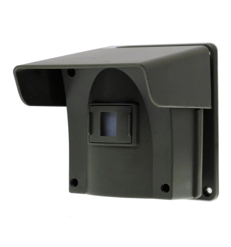 Protect 800 Long-Range Wireless Driveway Alert System – Outdoor PIR with Interchangeable Lens Caps, Loud Siren & Flashing LED Receiver