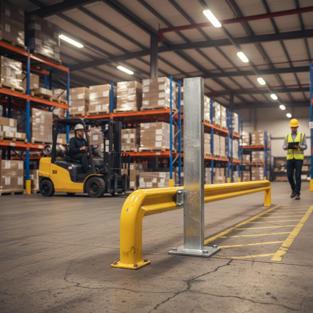 Premium 760mm Tall Z Section Bolt Down Barrier Post - Heavy Duty Galvanised Steel for Vehicle Protection in Car Parks and War