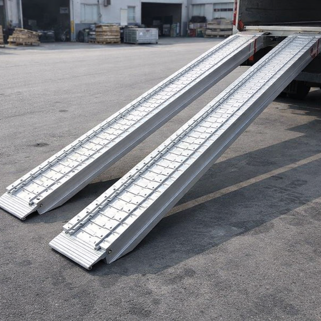Aluminium Loading Ramps – 5000mm x 520mm – Heavy Duty – Industrial Use