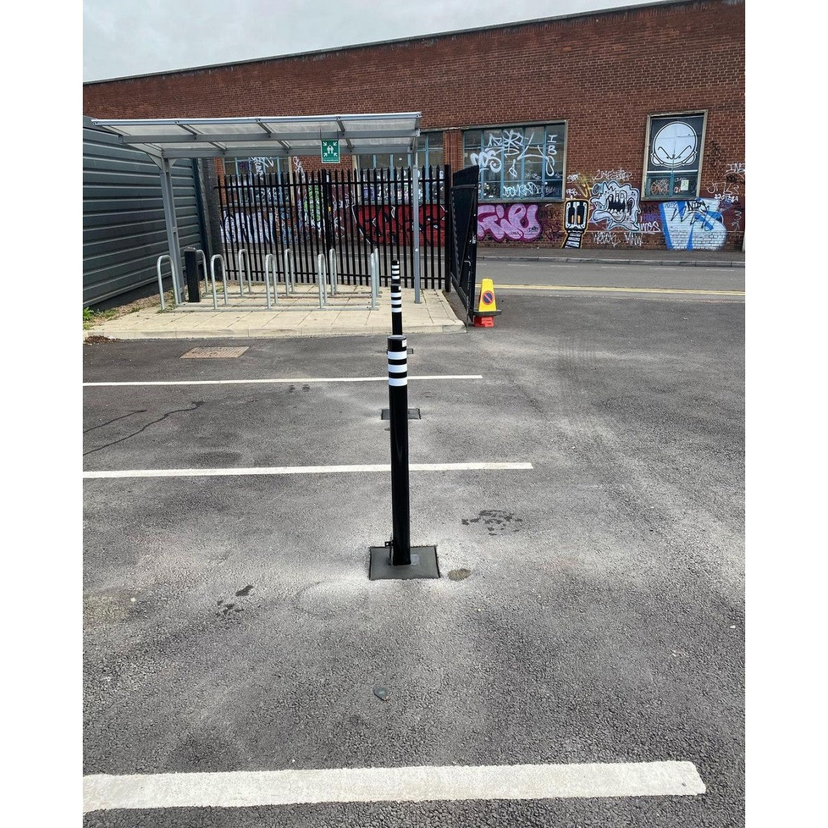 Smart & Secure Removable Pedestrian Bollard