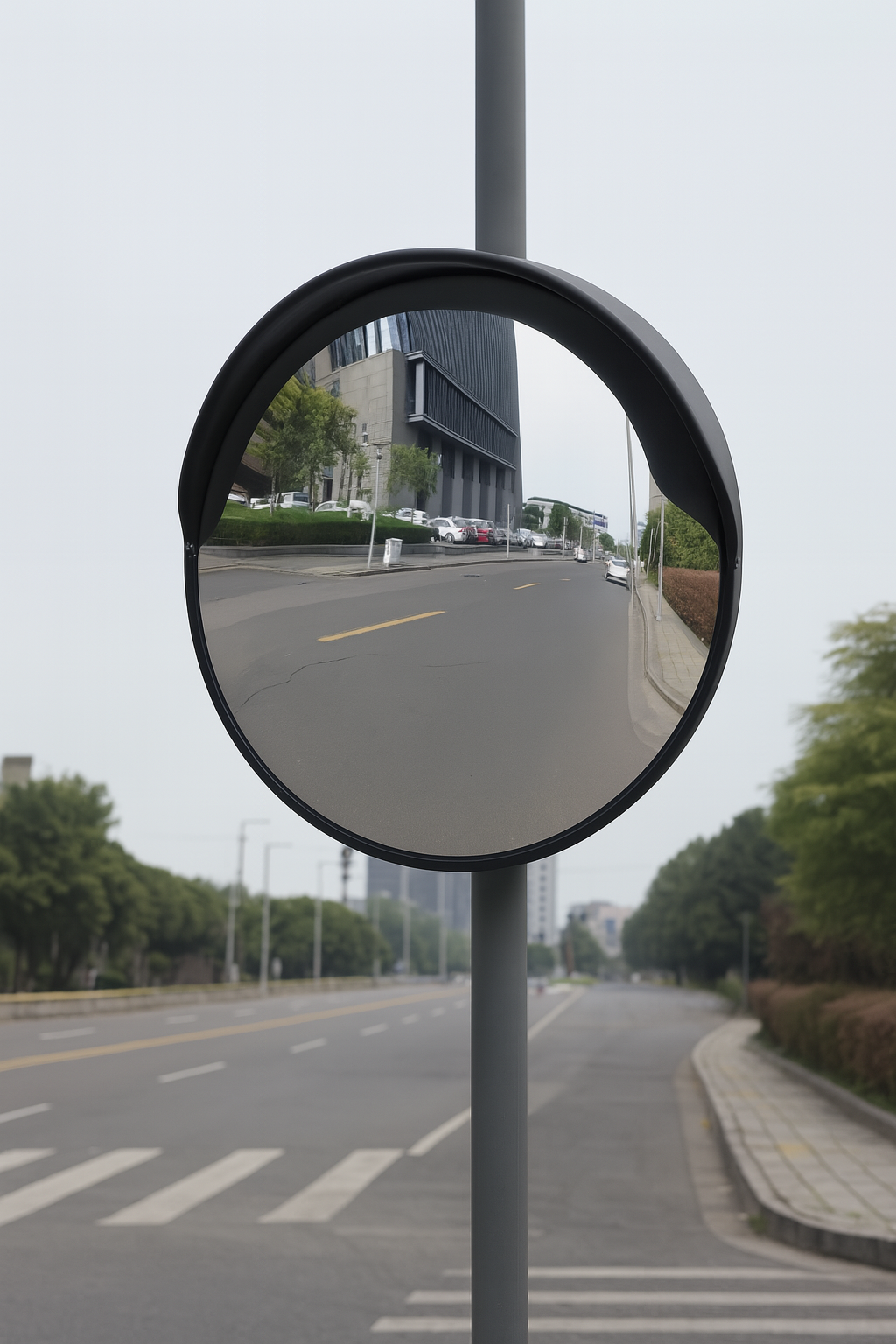 300mm External Polypropylene & Steel Blind Spot Mirror 1