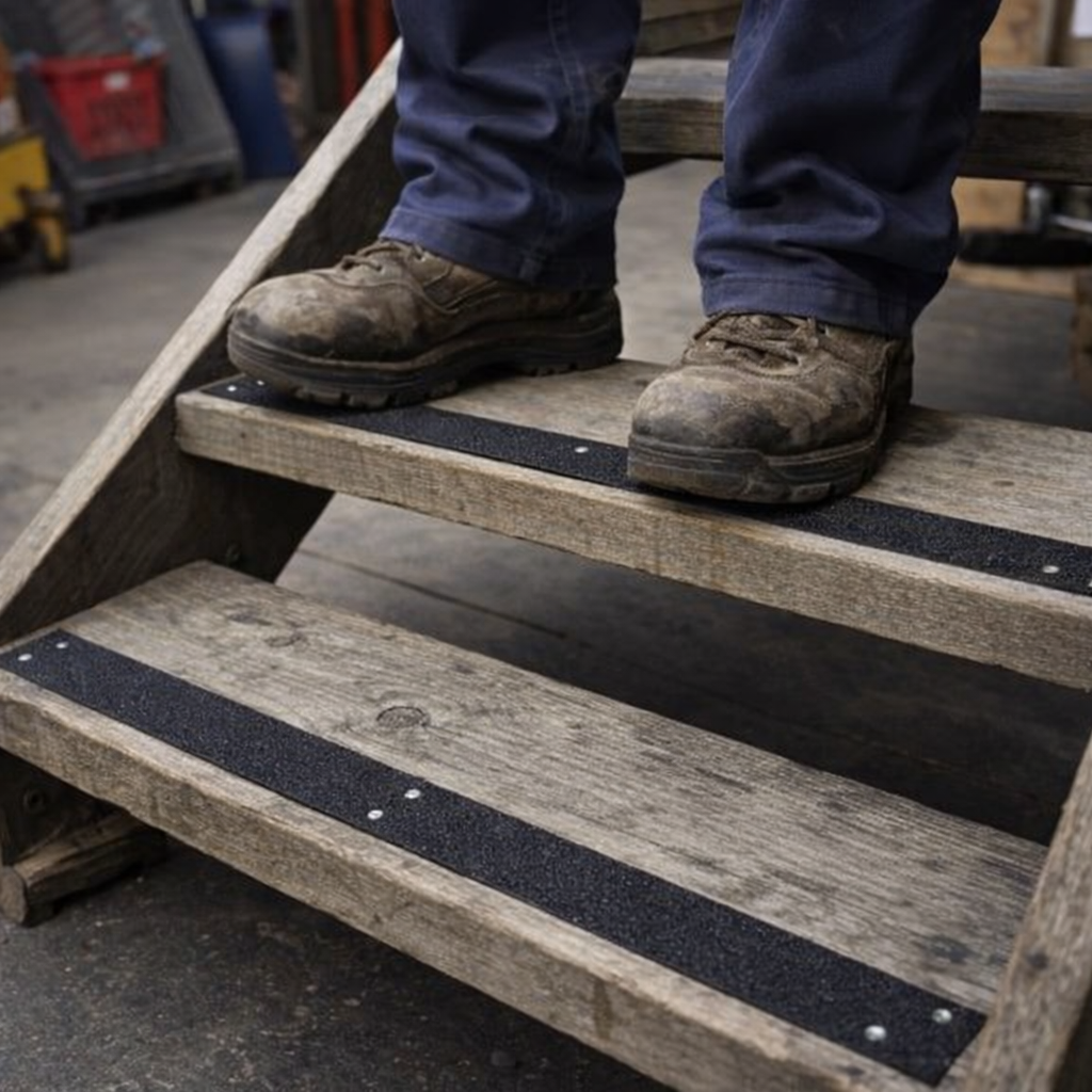 Anti-Slip Strips – Heavy Duty Stainless Steel – Decking & Steps