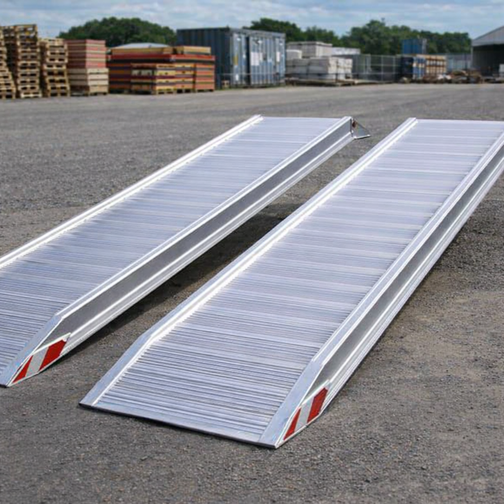 Aluminium Loading Ramps – 1500mm x 500mm – 2450kg Capacity – Commercial Use