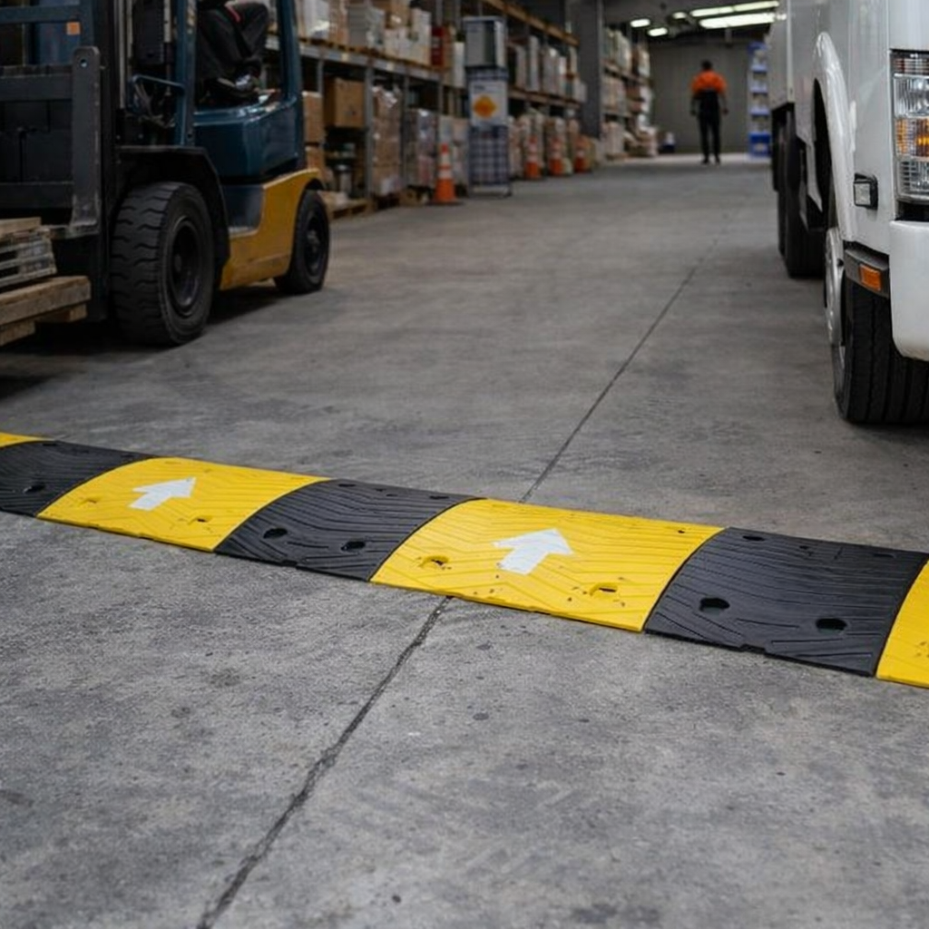 Speed Bump Kit – 7500mm x 400mm x 50mm – High Visibility – Traffic Control