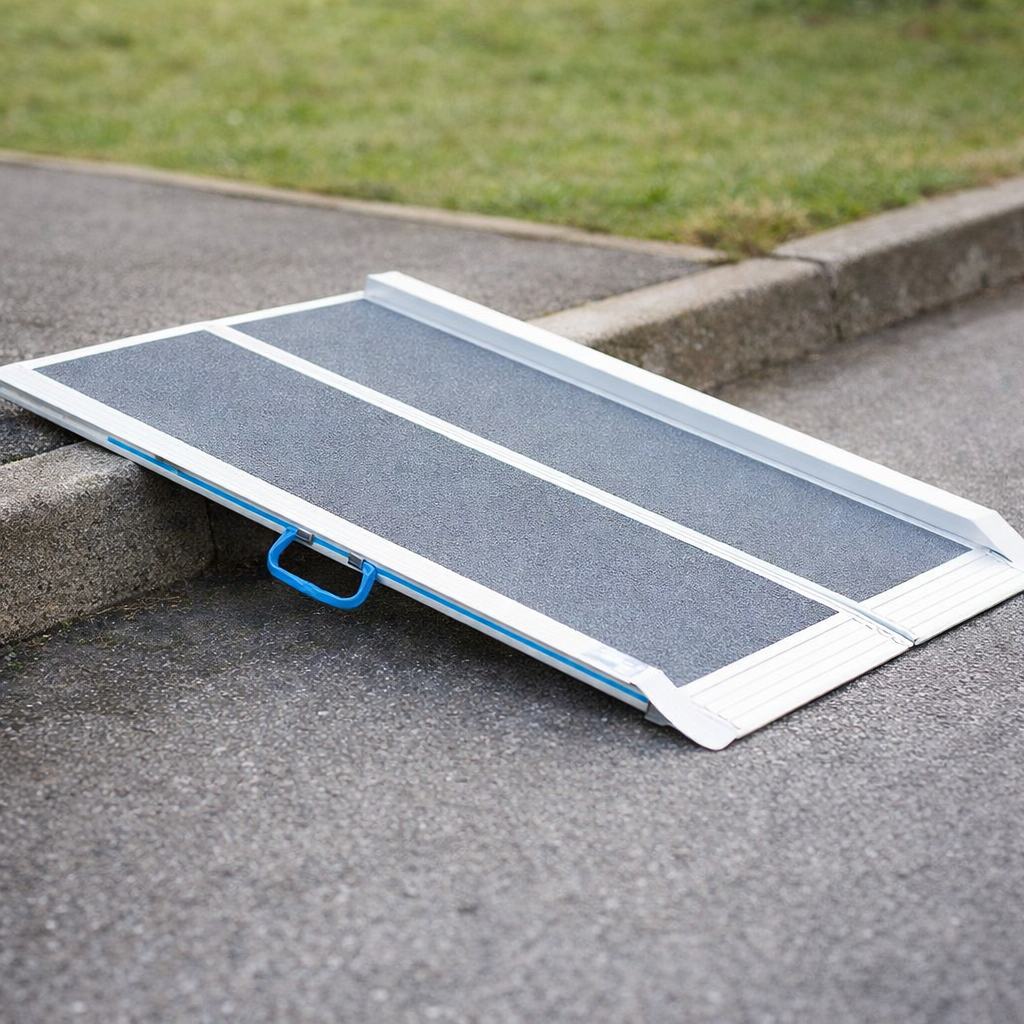 Non-Folding Wheelchair Ramp – Aluminium – 350kg Capacity – Mobility Aid