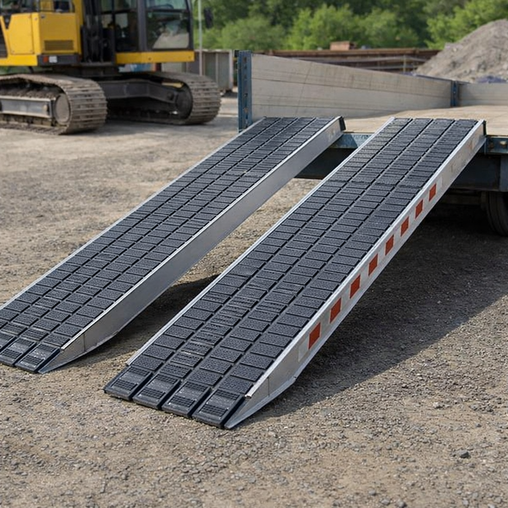 Industrial Grade Ramps – 5500mm x 720mm – 8207kg Capacity – Heavy Duty Use