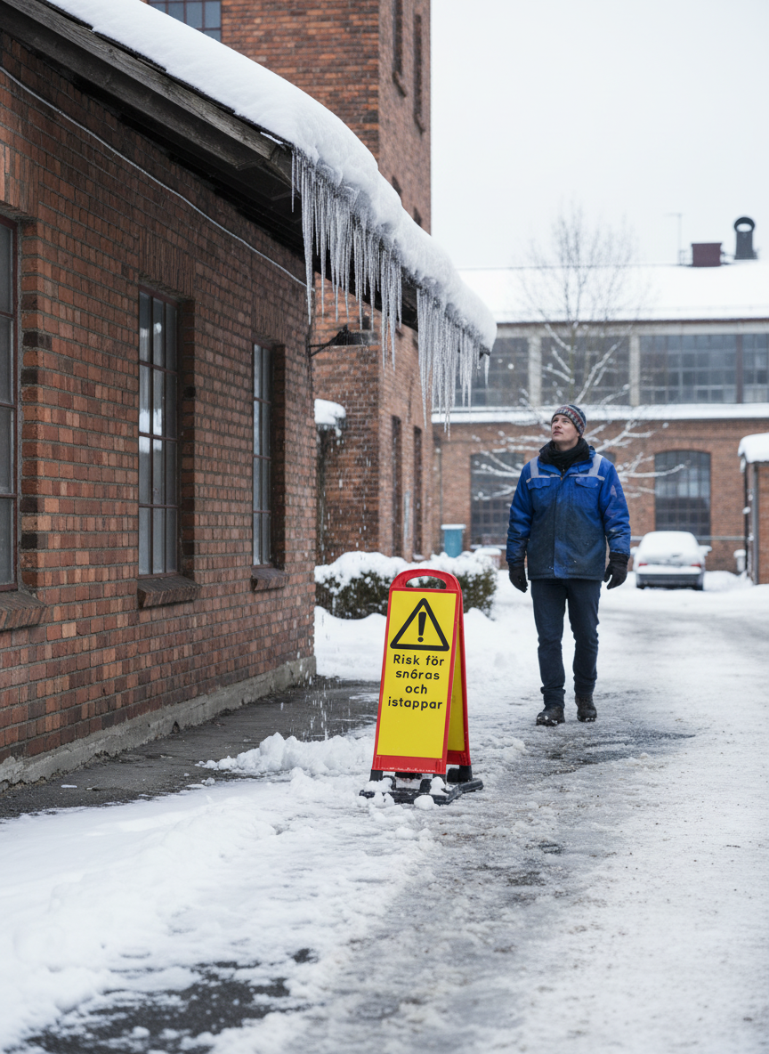 Premium Foldable Snow Marker Screen with Rubber Base for Increased Stability and Visibility 3.5kg