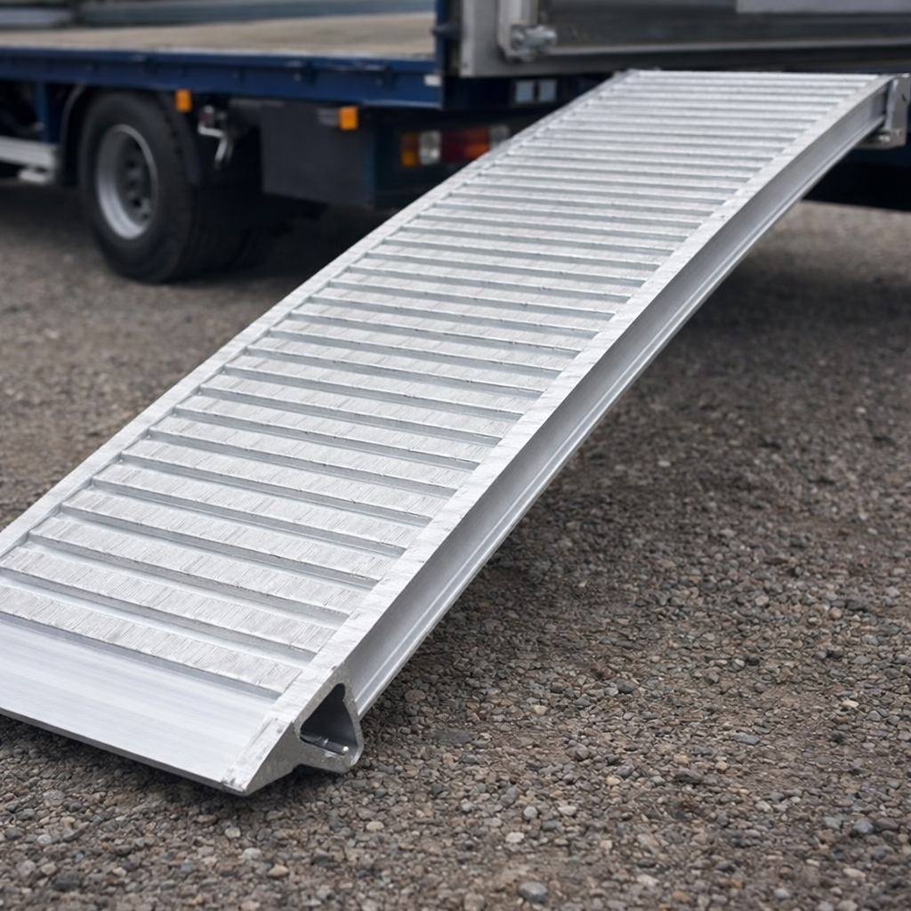 Aluminium Loading Ramps – 4500mm x 520mm – 7315kg Capacity – Industrial