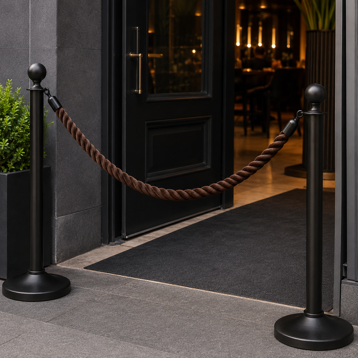Premium Polypropylene Barrier Rope with Snap Ends for Event Management