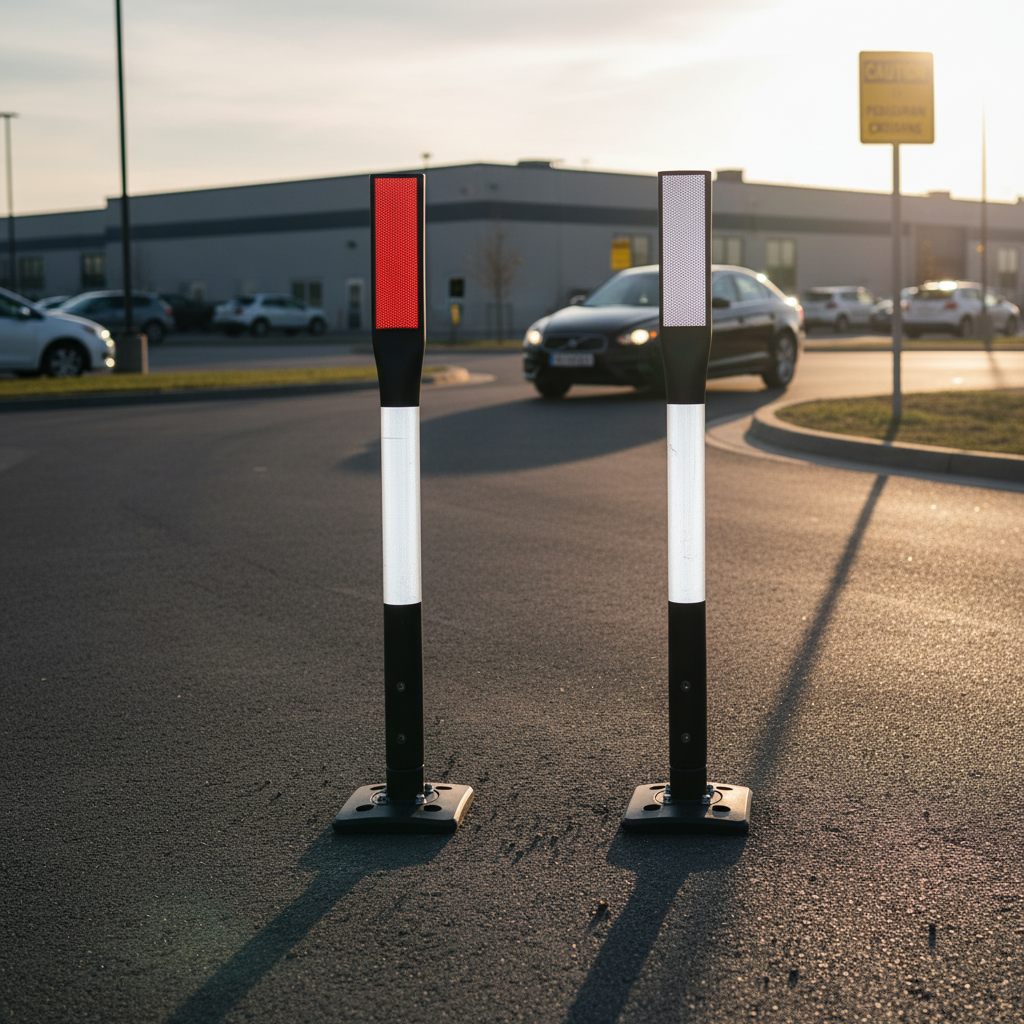 High-Performance Rebound Reflective Marker for Surface Mounting or Casting with Durable Impact Resistance