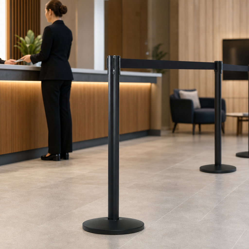 Belt Barrier System 3.4m for Indoor Queue Control
