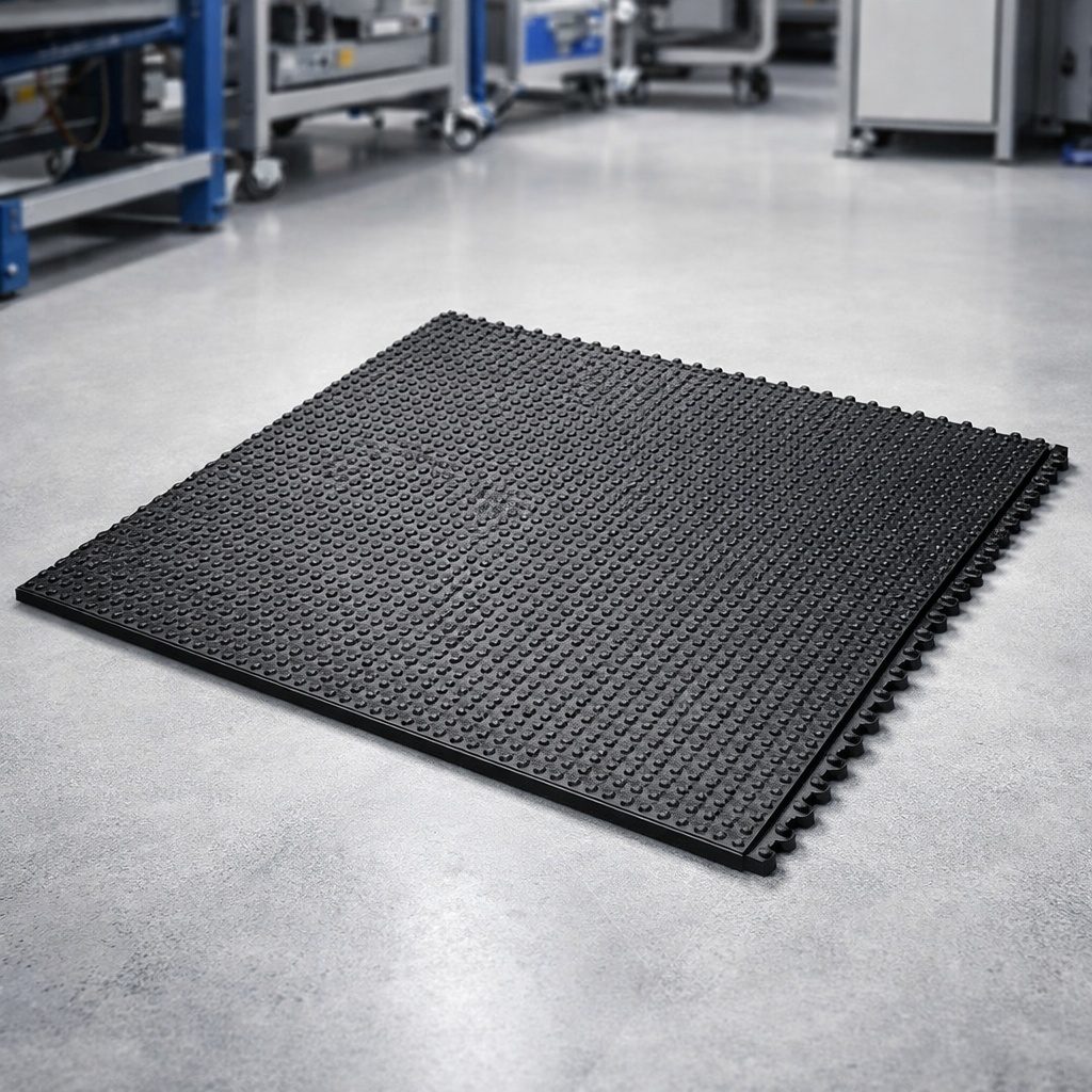 ESD Anti-Fatigue Mat – 91cm x 91cm – Heavy Duty Rubber – Industrial Use