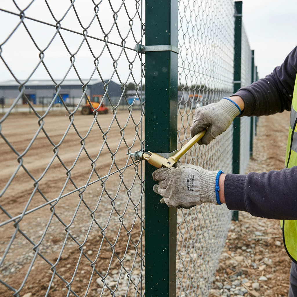 Premium Anti-Tamper Spanner Tool for Security Fence Fittings - Male 3 Pin Type - High-Quality Professional Grade for Industrial and Commercial Appl...