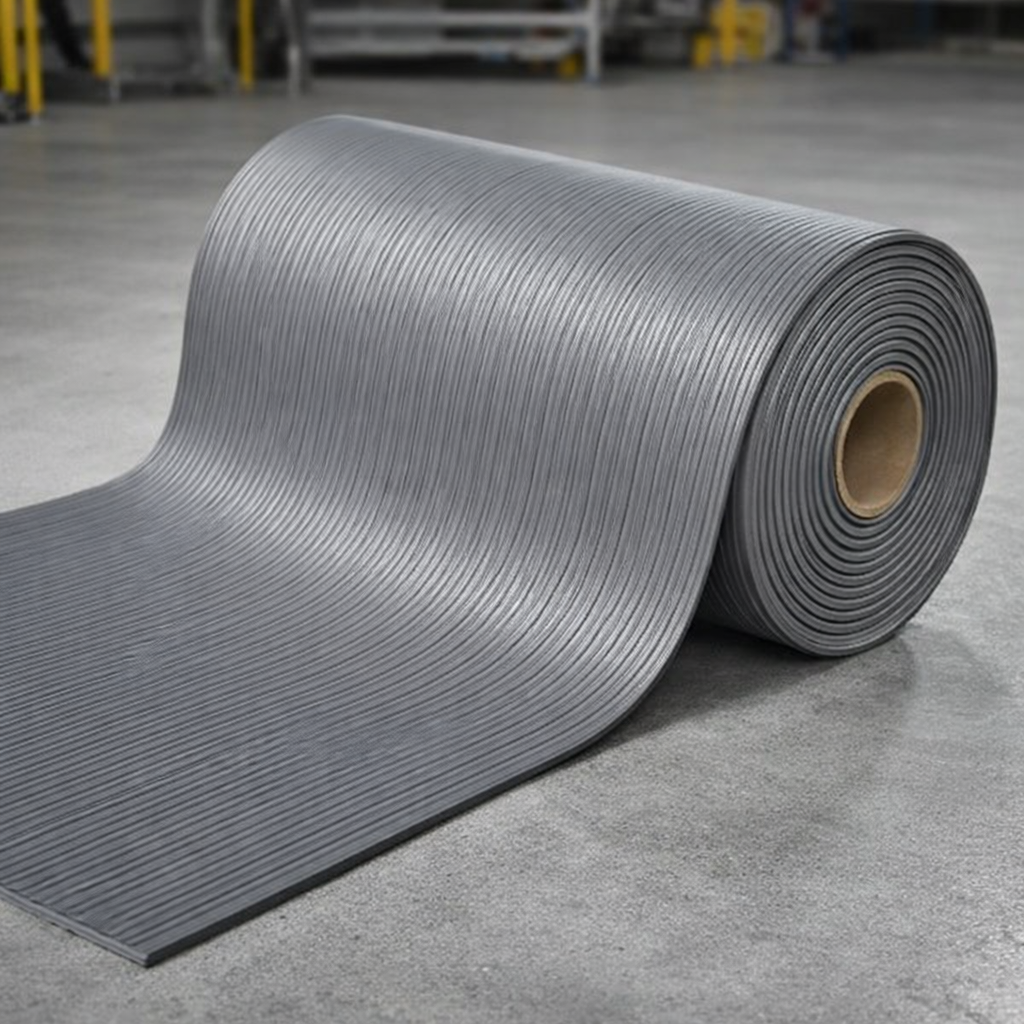 Industrial Anti-Fatigue Mat – Grey – 9.4mm Thick – Light Duty