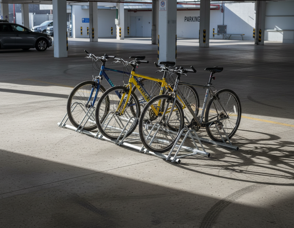 Premium Dual Direction Modular Bike Rack - Heavy Duty Galvanised Steel Design for Flexible Cycle Storage | Barriers Co