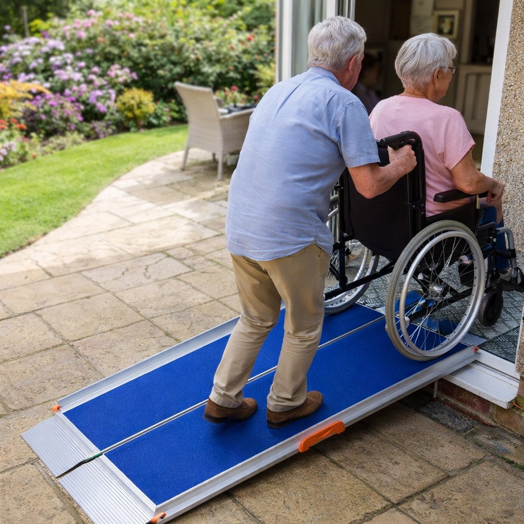 Foldable Wheelchair Ramps Kit – Heavy Duty – Mobility Access