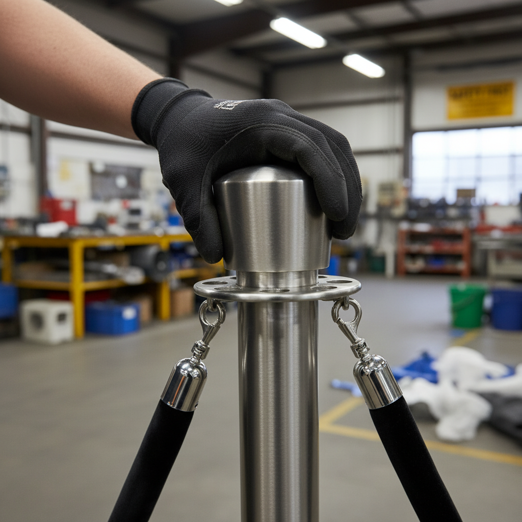 Premium Crown Top for Flexible Barrier Systems - Heavy Duty Design for Enhanced Safety and Visibility