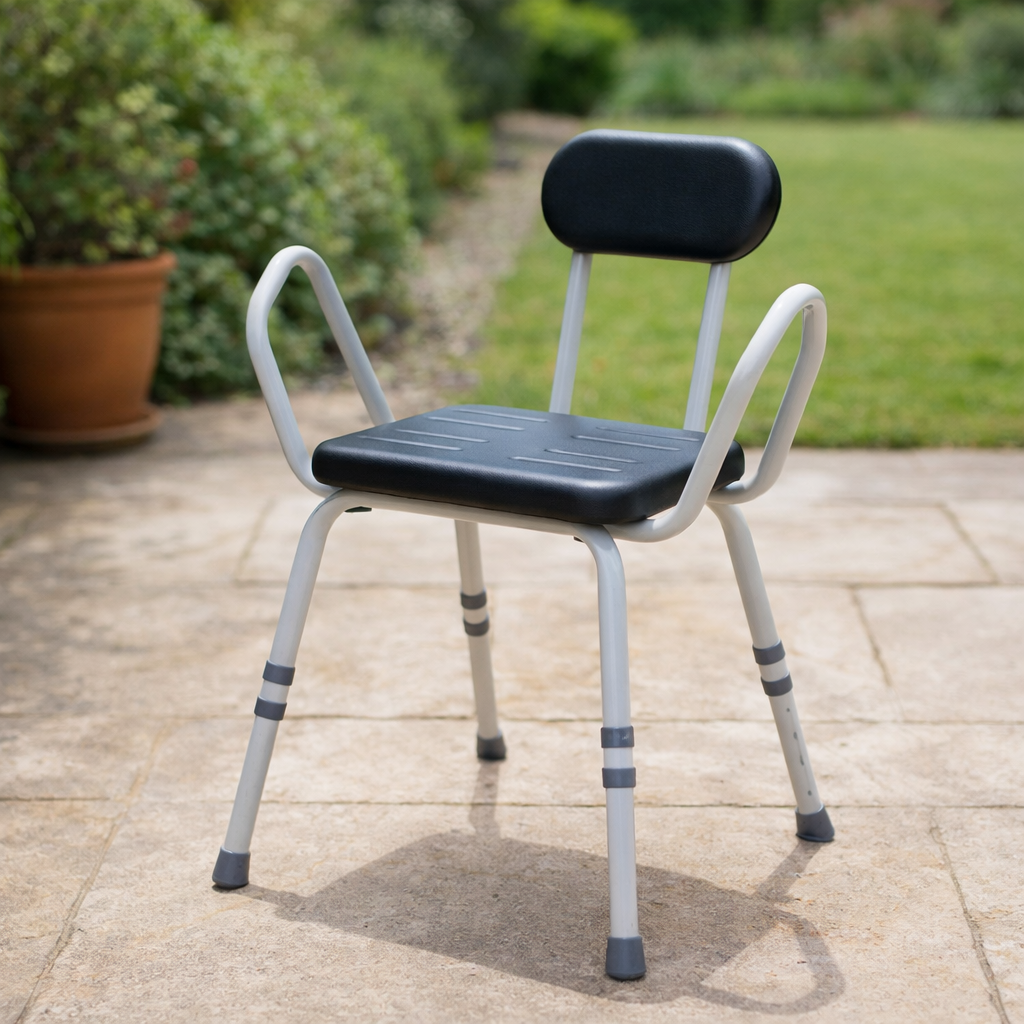Portable Perching Stool – Height Adjustable – Indoor Use