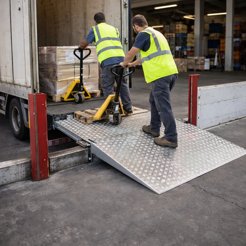 Removable Loading Bridge – 1000mm x 1250mm – Heavy Duty – Industrial Use