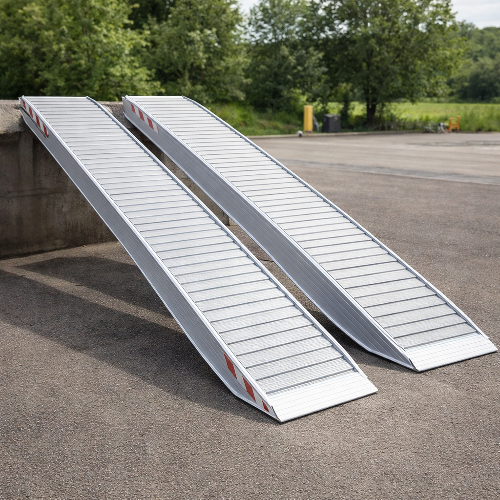 Aluminium Loading Ramps – 2500x510mm – 9000kg Capacity – Construction
