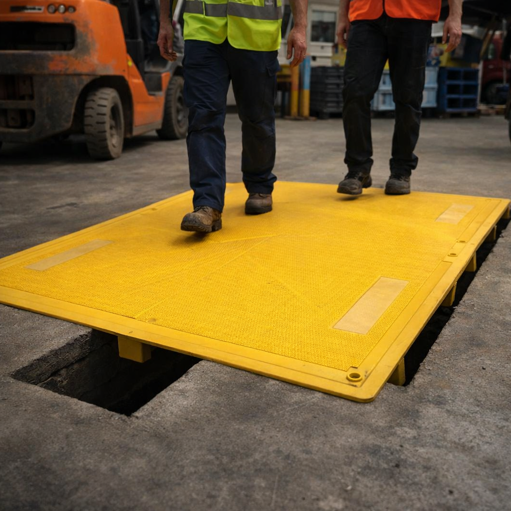 Trench Cover – 1220mm x 1600mm – 3500kg Capacity – Pedestrian & Light Vehicle Access