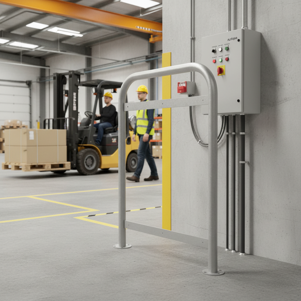 Premium Heavy Duty Galvanised Steel Door Guard for Indoor and Outdoor Use - Easy Installation and Durable Protection