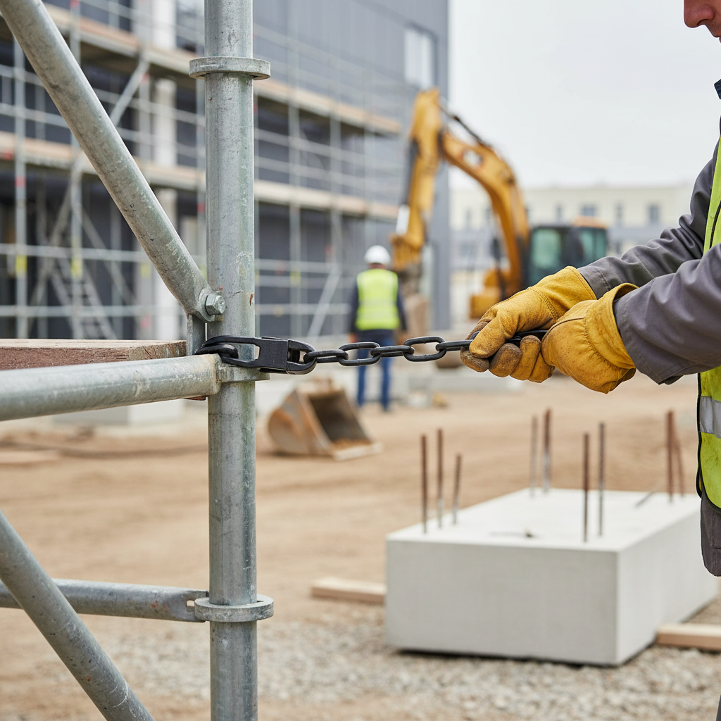 Premium 6mm Square Steel Chain - Galvanized, Rust Resistant, Versatile Barrier Solution for Outdoor Use