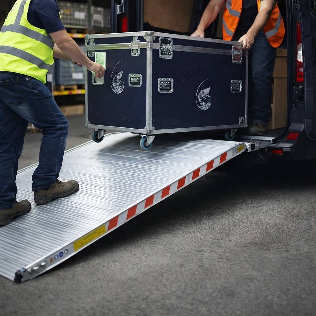 Heavy Duty Van Ramp – 1000mm Wide – 1000kg Capacity – Commercial Use