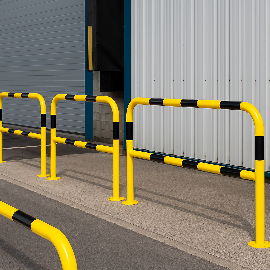 48mm Black/Yellow Hoop Barrier 3
