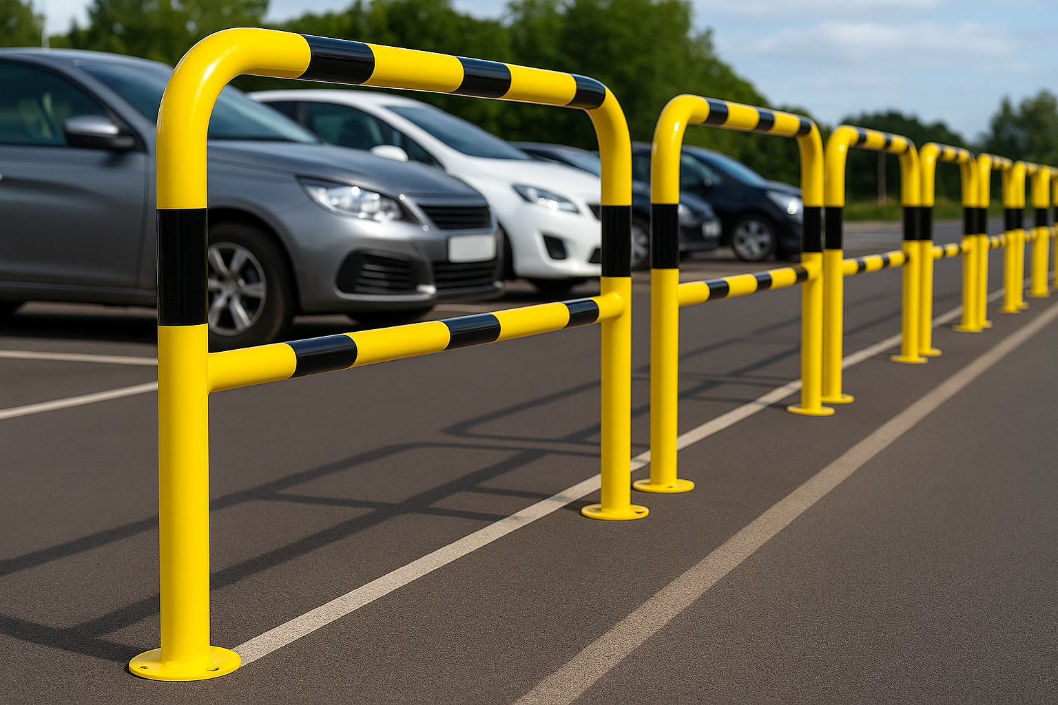 48mm High-Visibility Hoop Safety Barrier 2