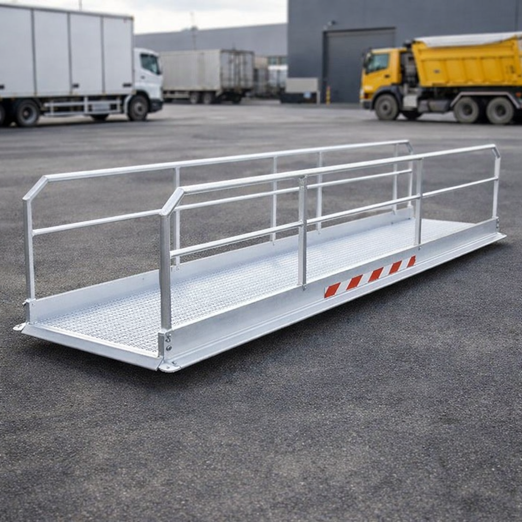 Vehicle Gangway – 6055mm L x 1250mm W – 998kg Capacity – Commercial Use