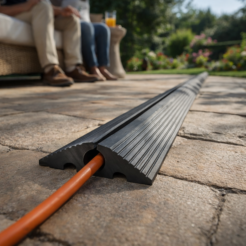 Outdoor Cable Protector – 2000kg Capacity – 40mm Cable Diameter – Heavy Duty