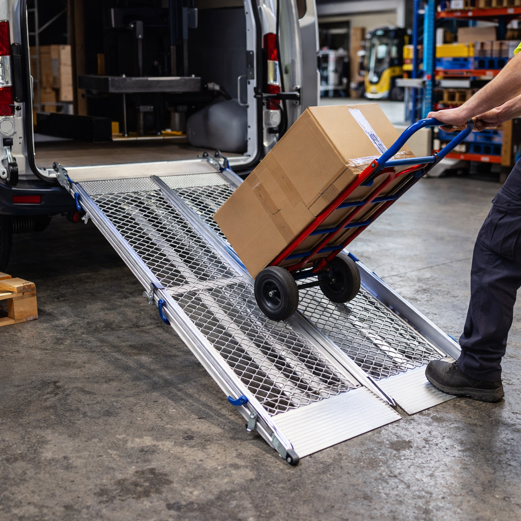 Folding Vehicle Ramp – 900mm Wide – 400kg Capacity – Mobility Access