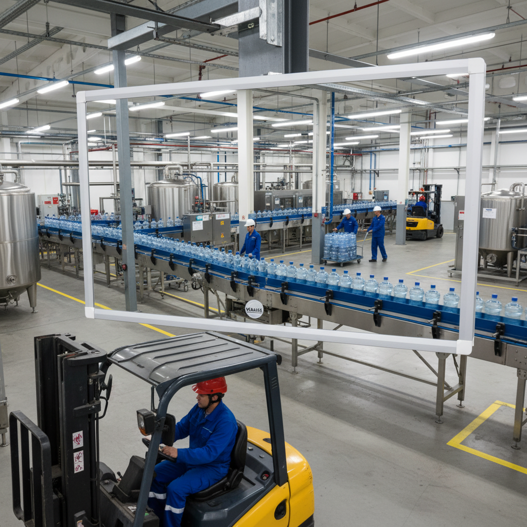 Premium Industrial Flat Mirrors for Process Monitoring - Shatterproof and Anti-Scratch PMMA... - side view | Barriers Co