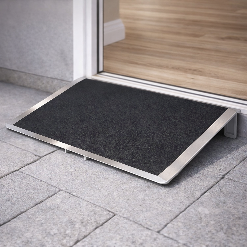 Bridge Threshold Ramp – Up to 75mm – 350kg Capacity – Manual Wheelchair Access