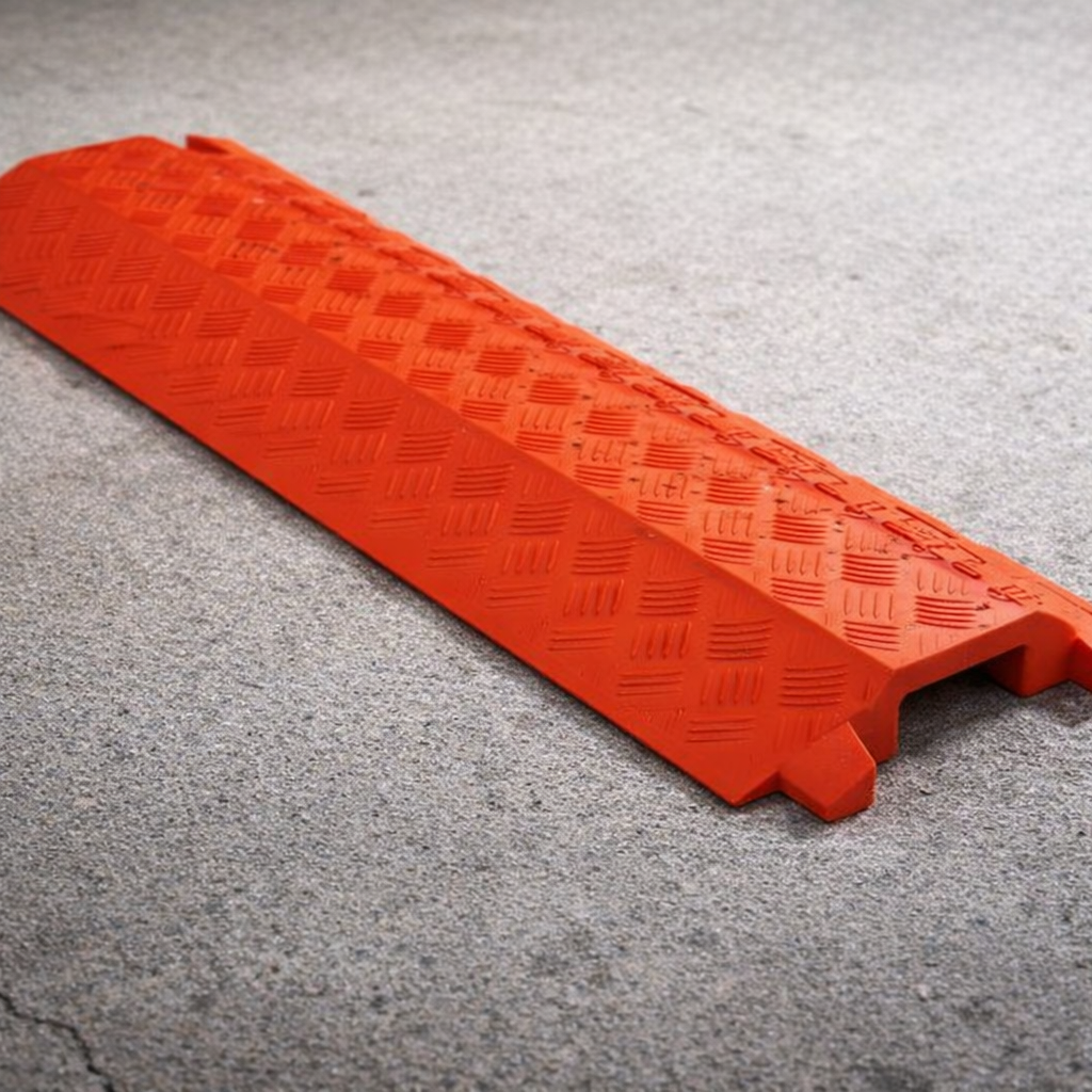 Cable Protector – Orange – Lightweight & Modular – Pedestrian Traffic