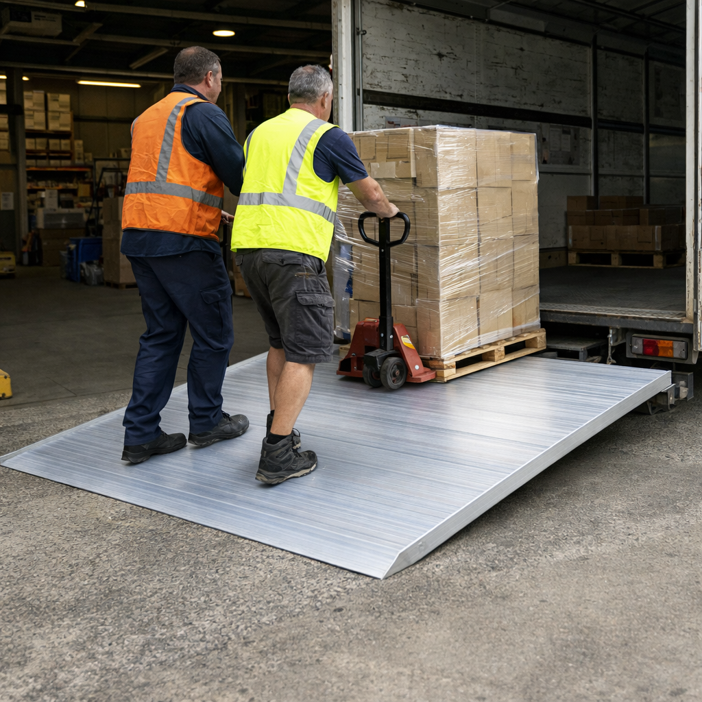 Pallet Truck Ramp – 2200mm Wide – 2000kg Capacity – Commercial Use