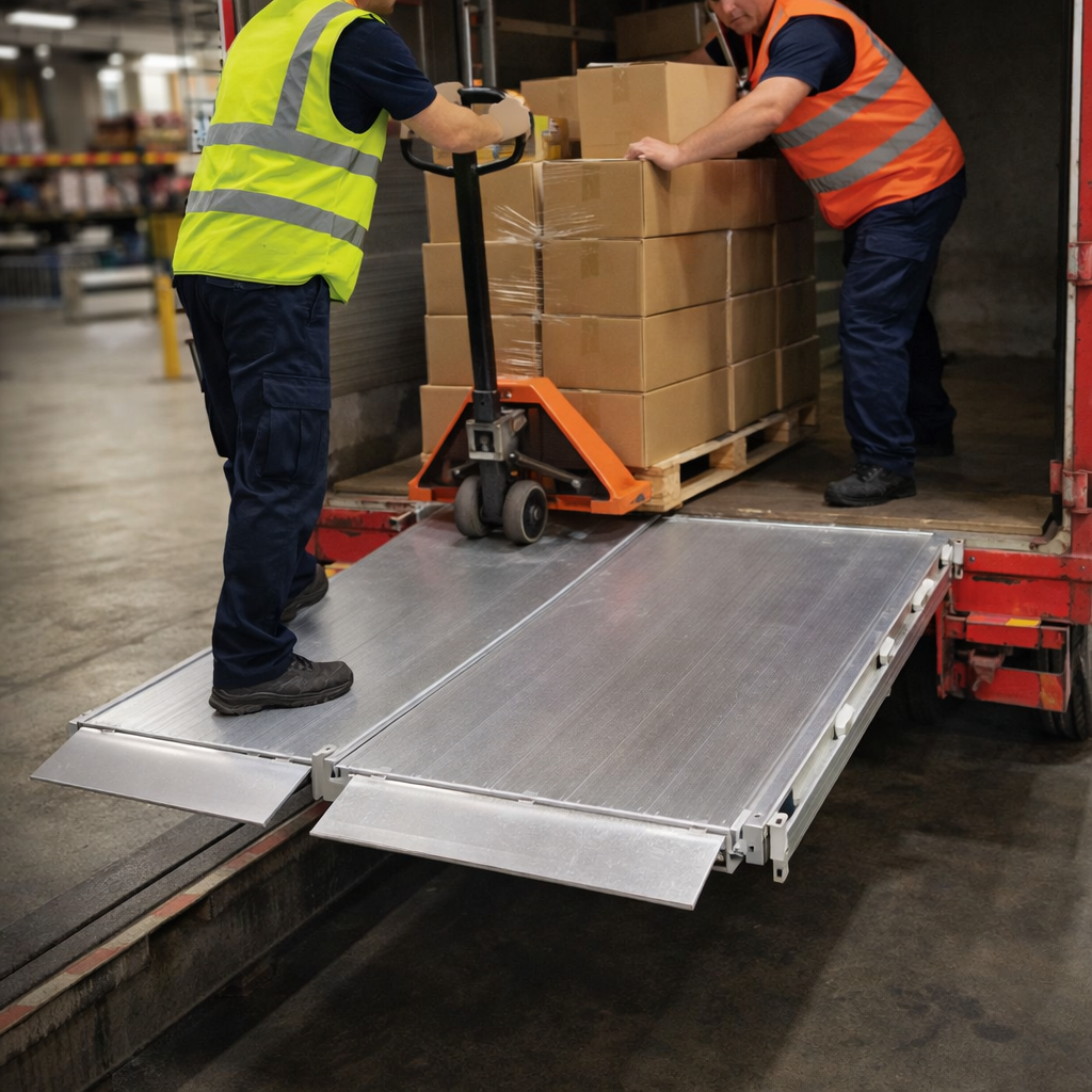 Hinged Tailboards – 1262mm Wide – Heavy Duty – Lorry & Loading Bay