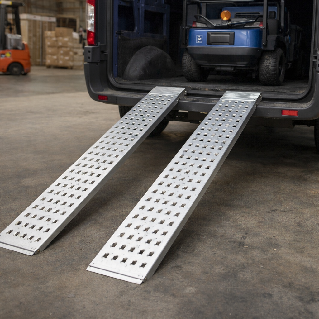 Aluminium Loading Ramps – Lightweight – 1000kg Capacity – Domestic Use