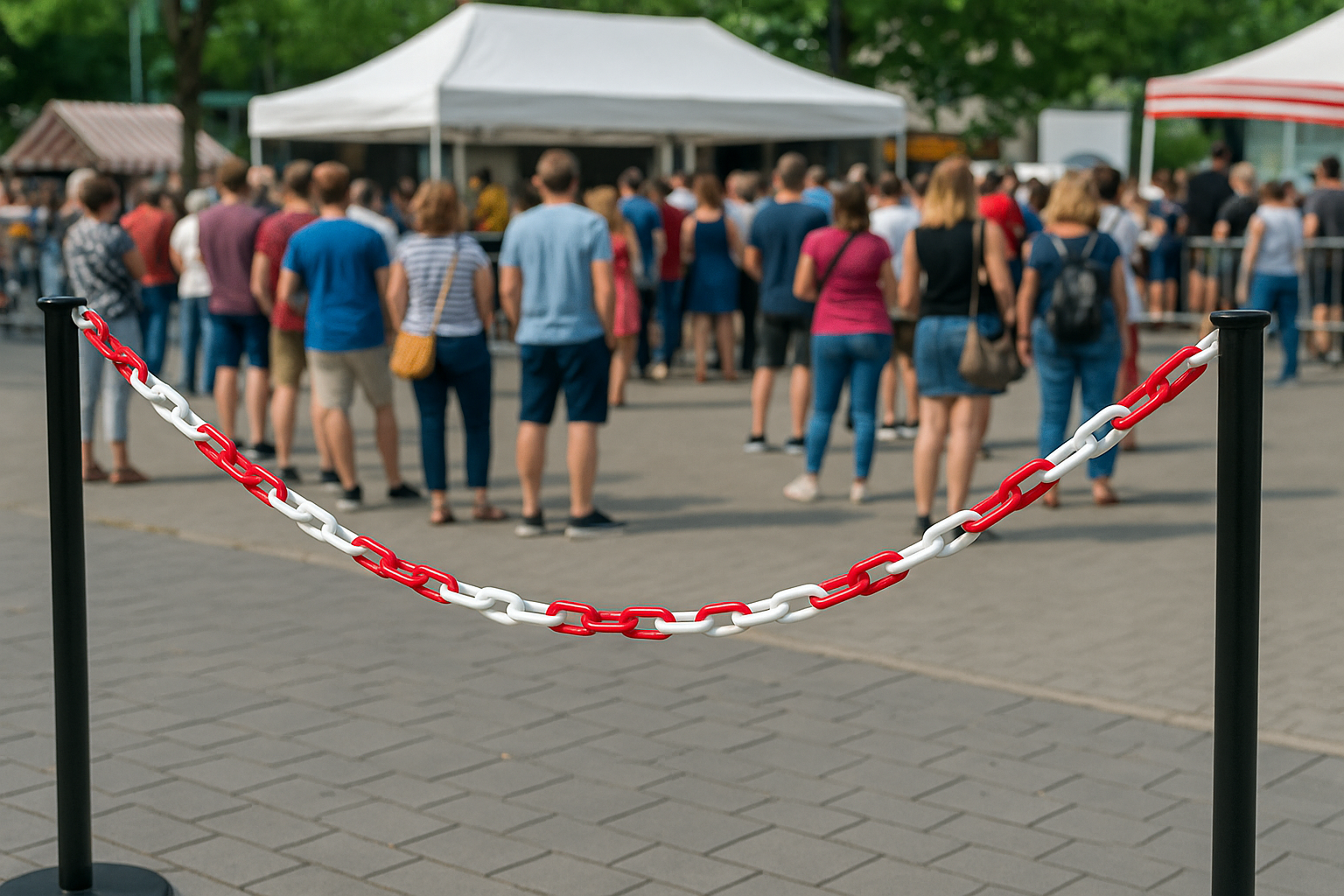 50m Nylon Plastic Chain 2