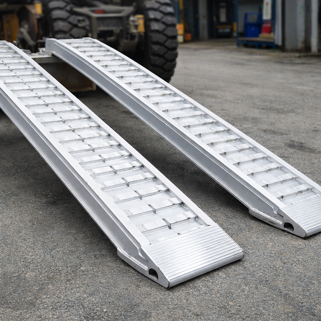 Heavy Duty Aluminium Loading Ramps – 1500mm x 520mm – 29000kg Capacity – Industrial