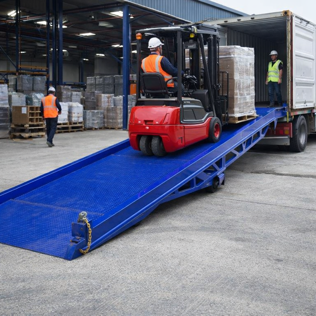 Yard Ramp – 11260mm Length x 2460mm Width – 10000kg Capacity – Industrial Use